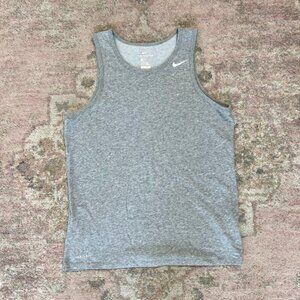Nike Dri-Fit Tank Top Gray Men's M NWOT
